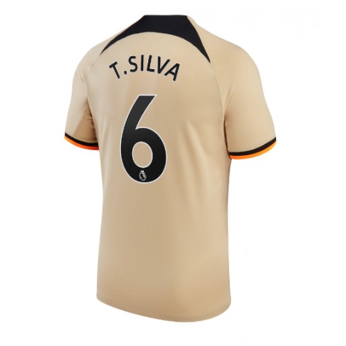 Chelsea Thiago Silva #6 Tredjedrakt 2022-23 Kortermet Chelsea Thiago Silva #6 Tredjedrakt 2022-23 Kortermet